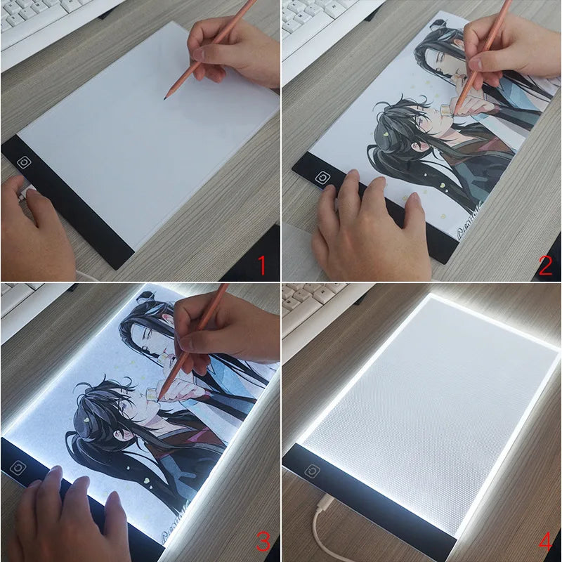 Placa de LED para Desenhos - Jardim das Compras