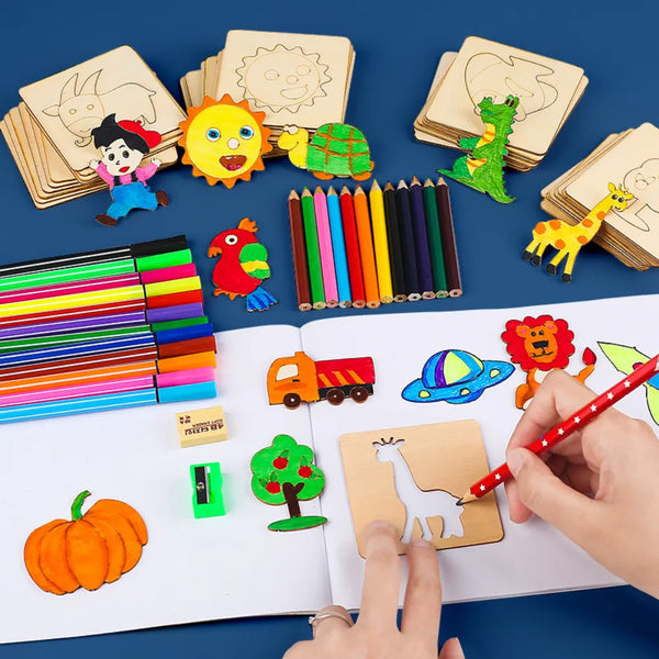 Peças para Desenhos Infantis - Jardim das Compras