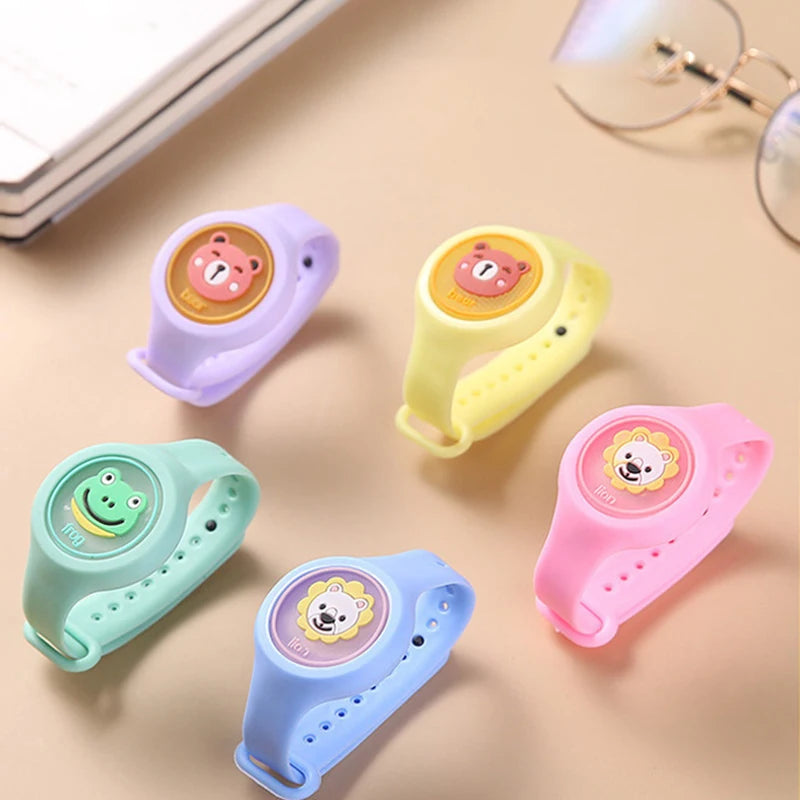 Pulseira repelente infantil anti-mosquitos - Jardim das Compras