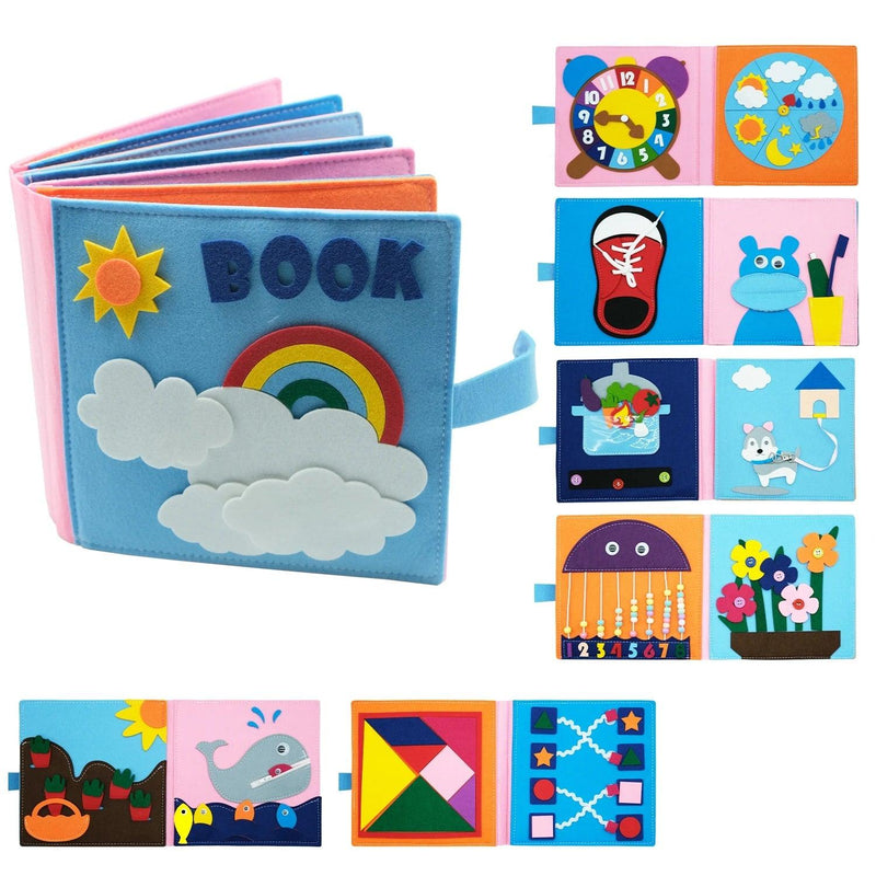 Livro Educativo Montessori - Jardim das Compras