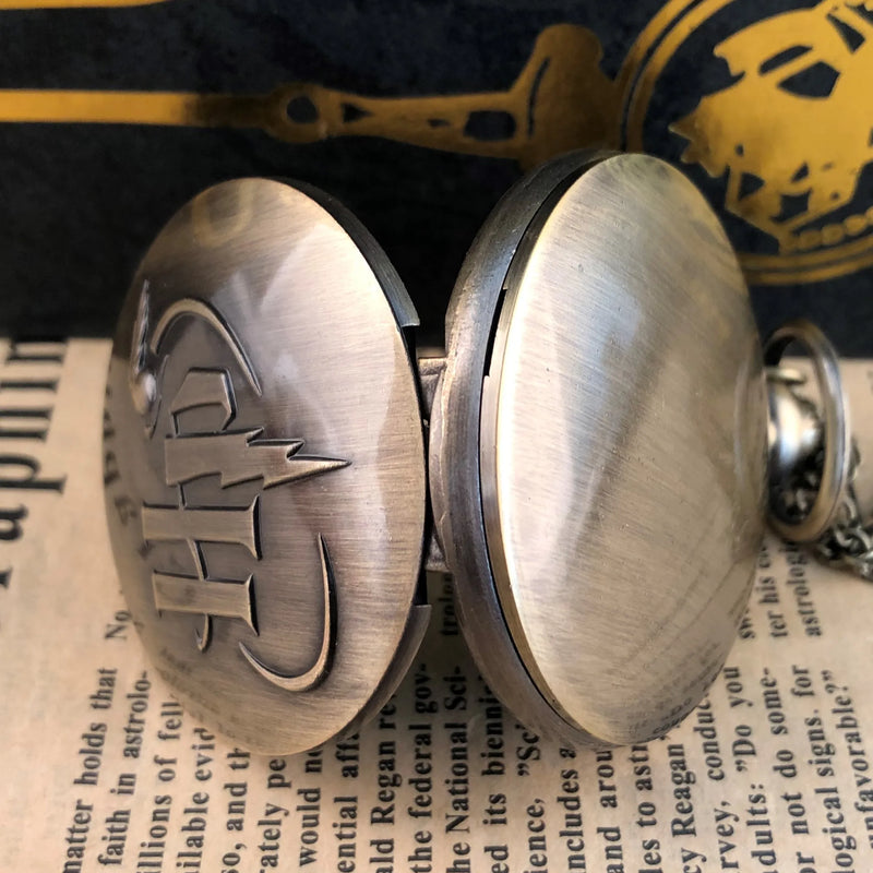 Relógio de Bolso Harry Potter - Jardim das Compras