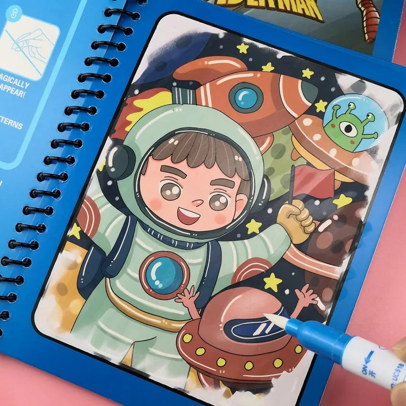 Livro Mágico para Colorir - Jardim das Compras