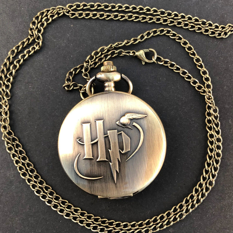 Relógio de Bolso Harry Potter - Jardim das Compras