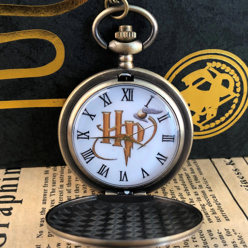 Relógio de Bolso Harry Potter - Jardim das Compras