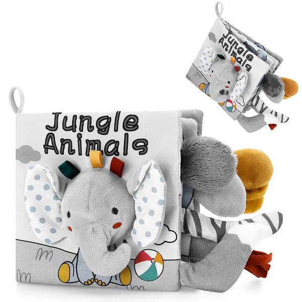 Livro com Animais 3D em Inglês - Jardim das Compras
