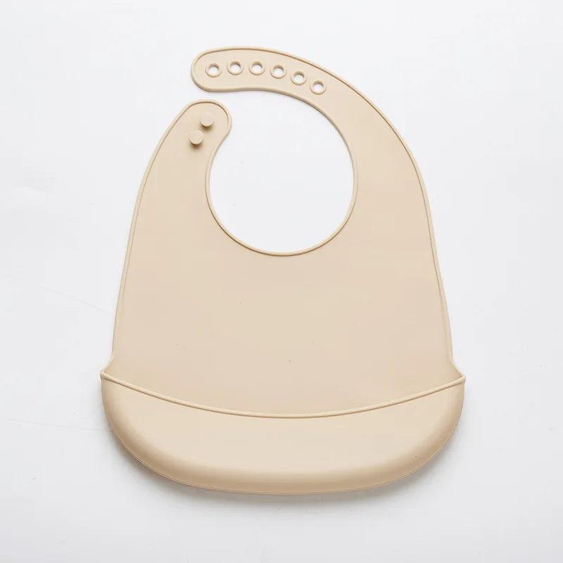 Babador de silicone com pontos - Jardim das Compras