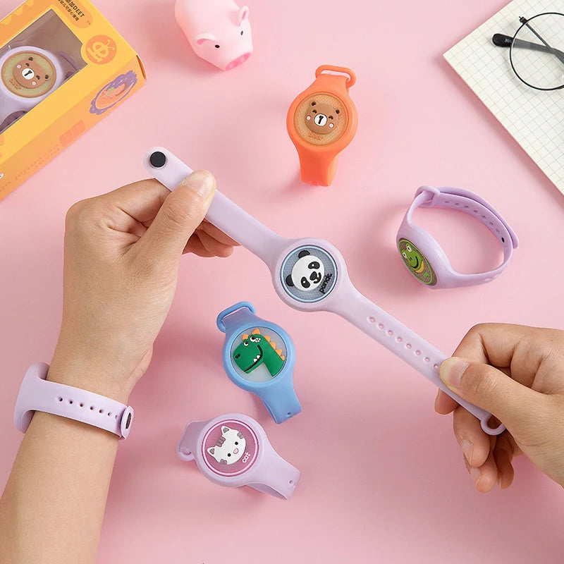 Pulseira repelente infantil anti-mosquitos - Jardim das Compras