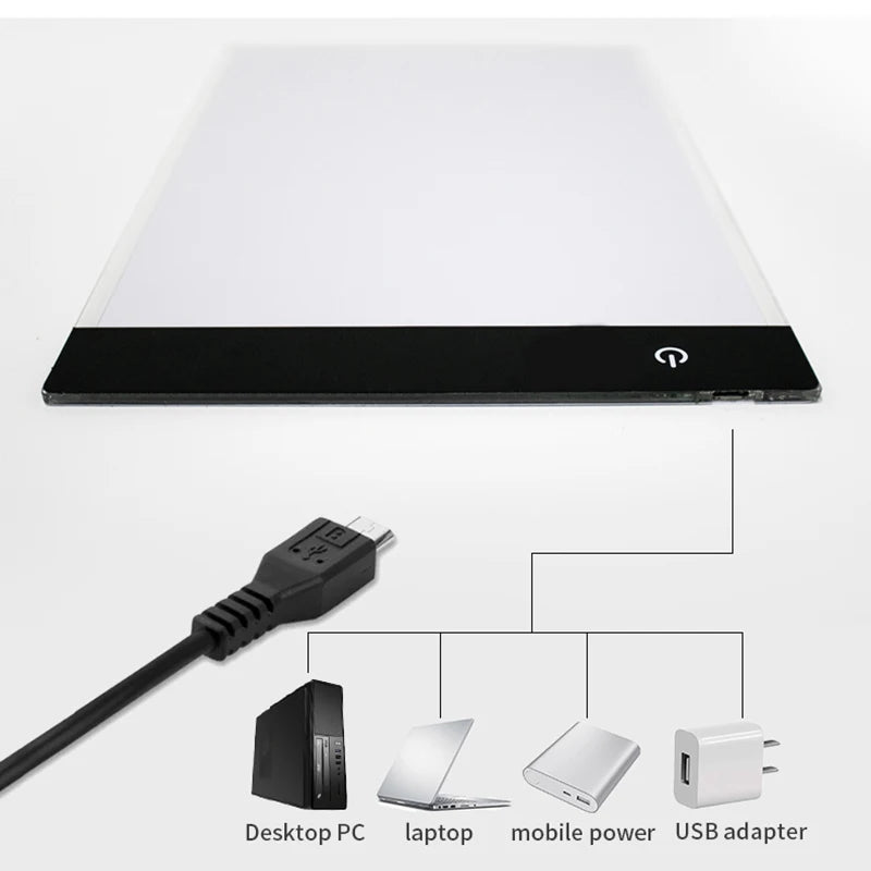 Placa de LED para Desenhos - Jardim das Compras