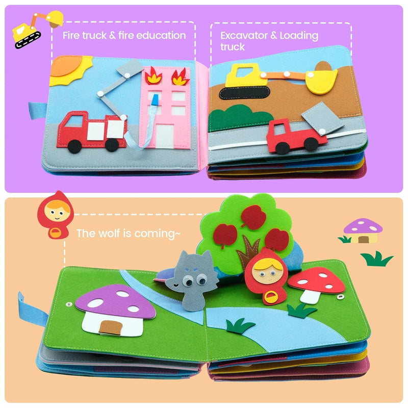 Livro Educativo Montessori - Jardim das Compras