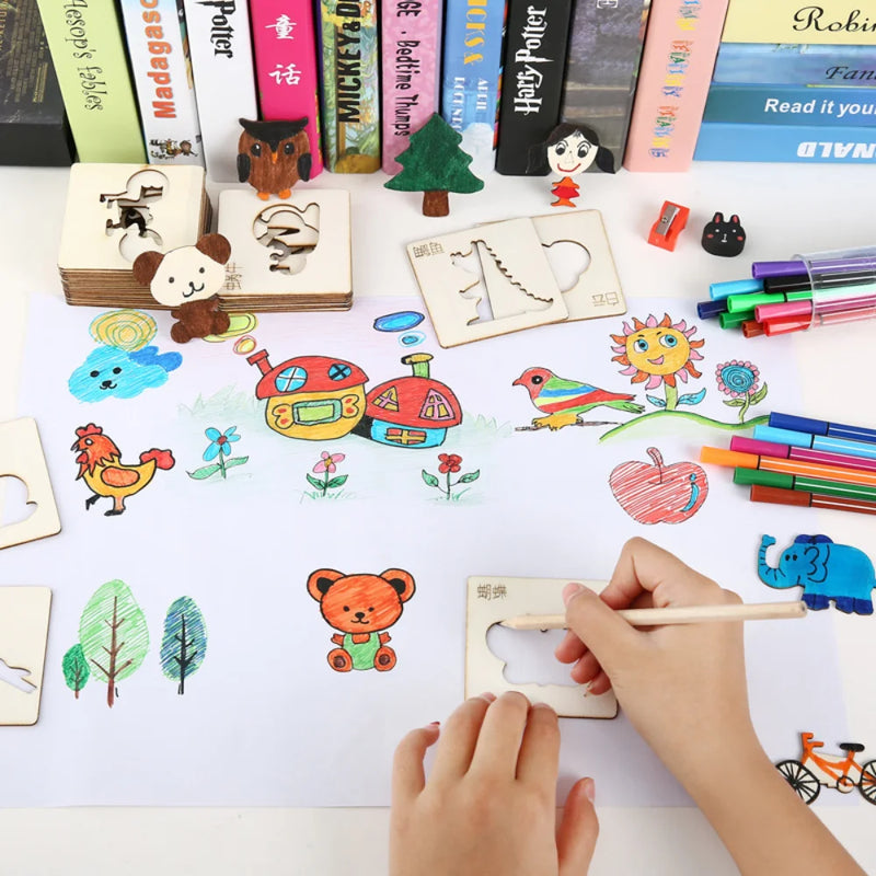 Peças para Desenhos Infantis - Jardim das Compras