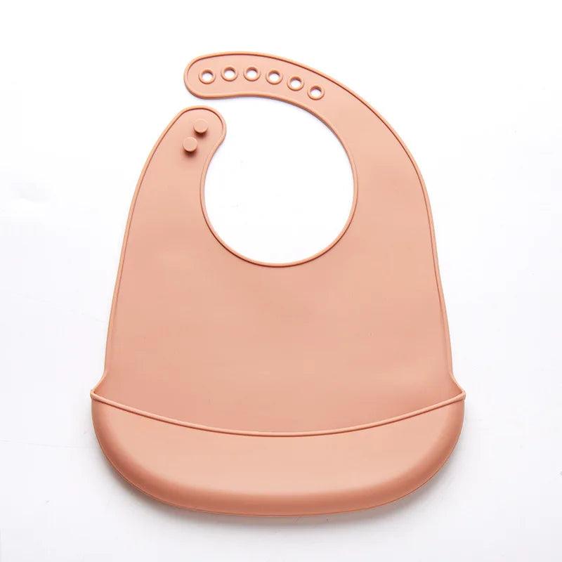 Babador de silicone com pontos - Jardim das Compras