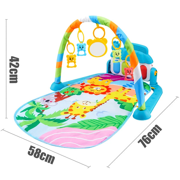 Tapete Musical de Atividades BabyGym - Jardim das Compras