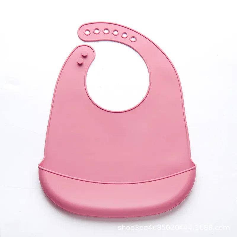 Babador de silicone com pontos - Jardim das Compras