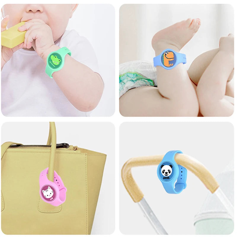 Pulseira repelente infantil anti-mosquitos - Jardim das Compras